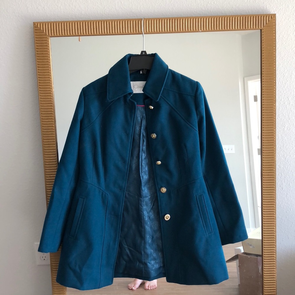 Jessica Simpson Teal Winter Coat
